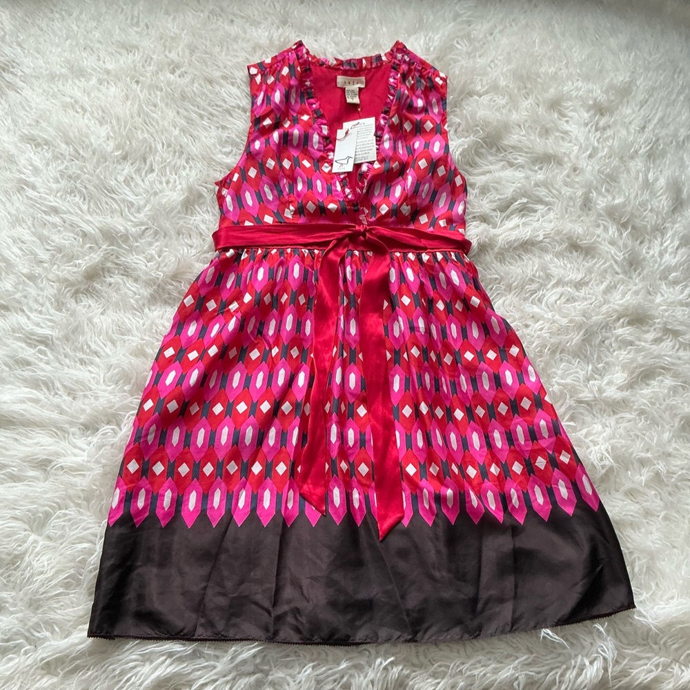 NWT Saja Diamond Silk‎ Y2K Dress